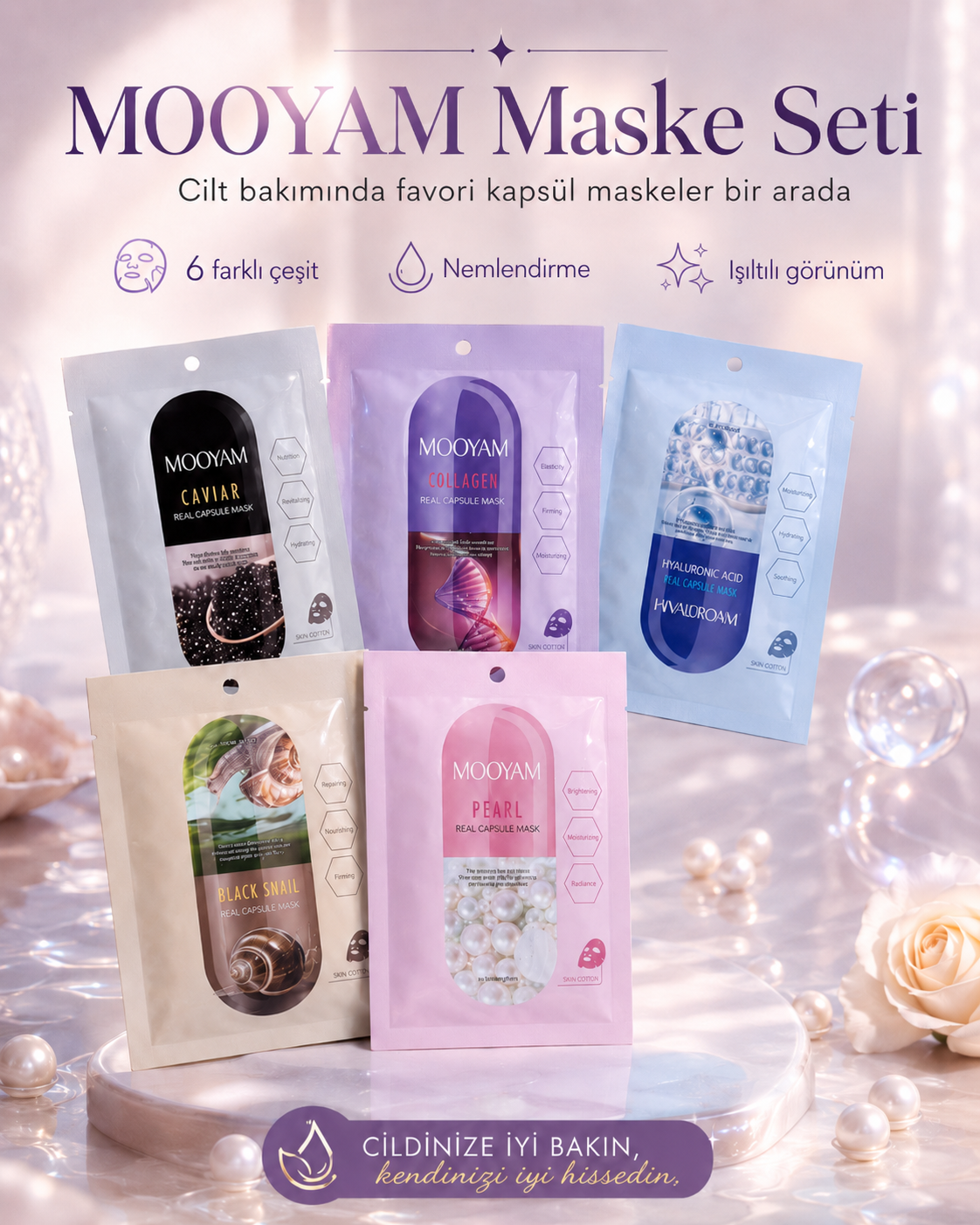 Retinol Yüz Maskesi